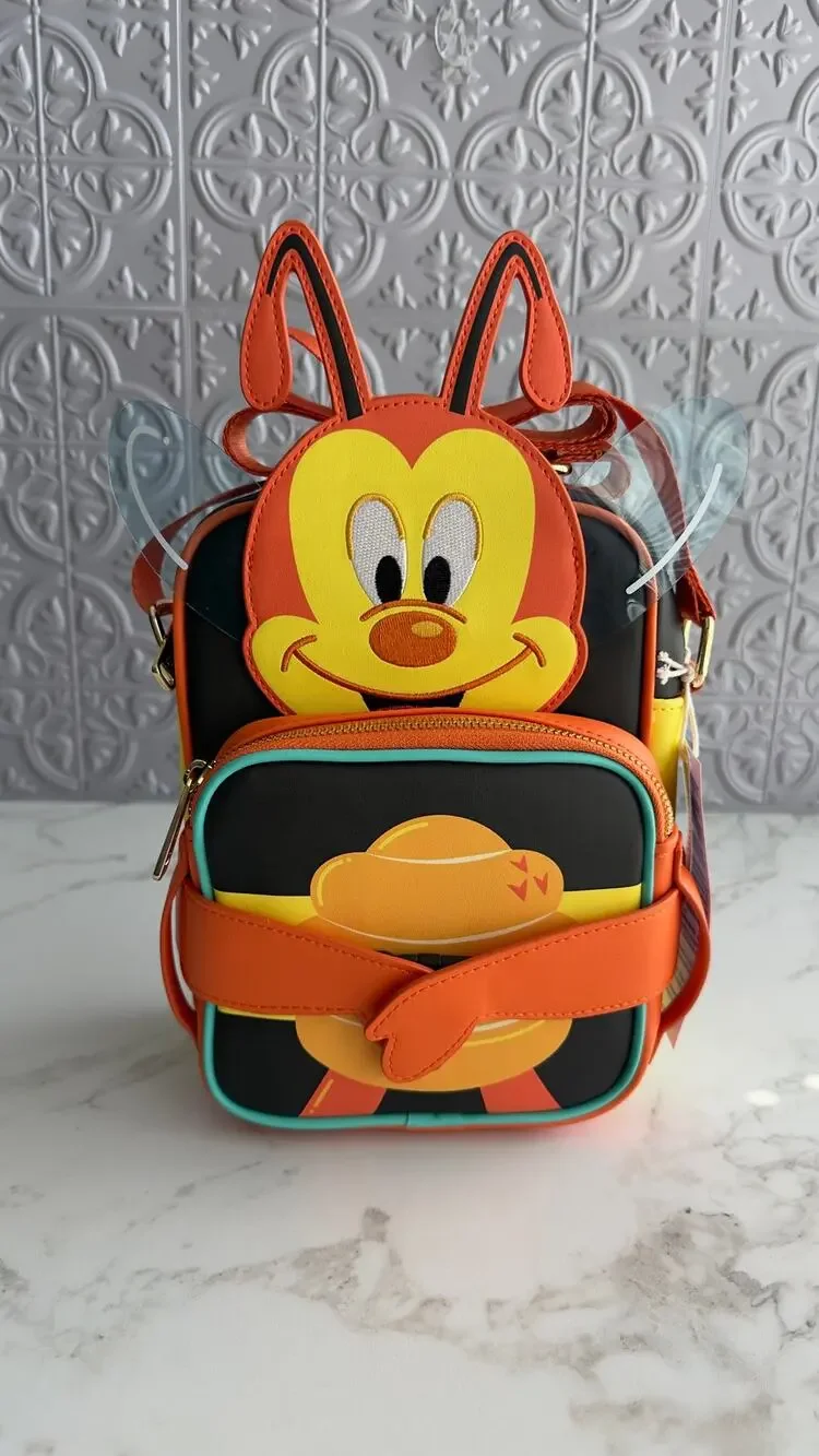 Disney Loungefly Spike the Bee EPCOT Flower & Garden 2026 Crossbody Bag NWT